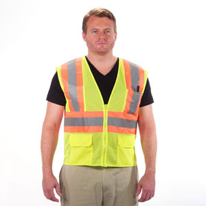 Surveyor Safety Vest Lime