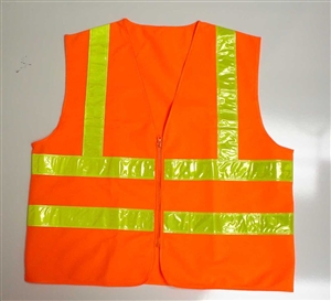 Polyester Solid Fabric Safety Vest